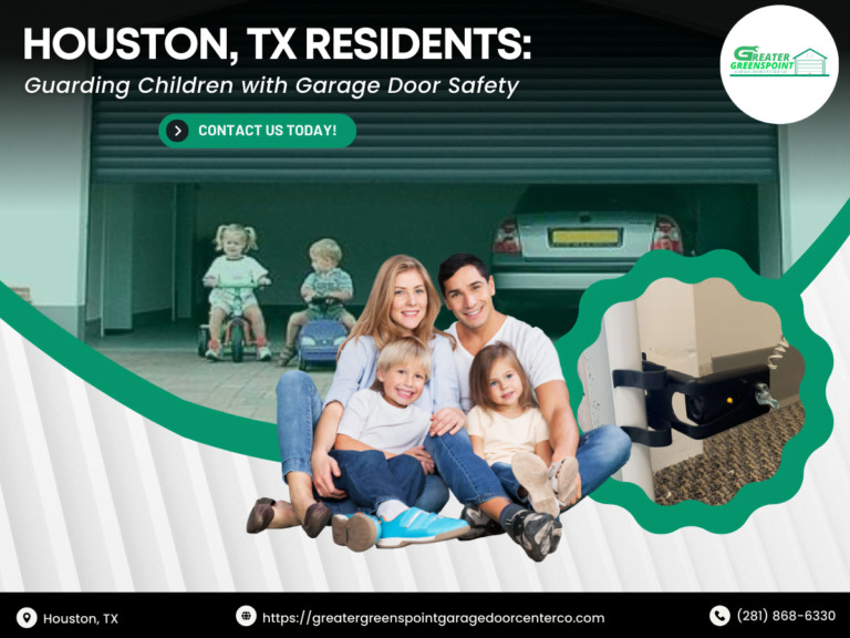 Houston, TX Residents: Guarding Children with Garage Door Safety