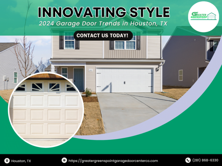 Innovating Style: 2024 Garage Door Trends in Houston, TX