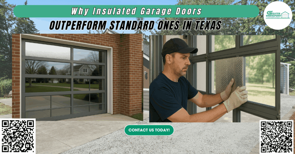 Why Insulated Garage Doors Outperform Standard Ones in Texas - Greater Greenspoint Garage Door Center Co.