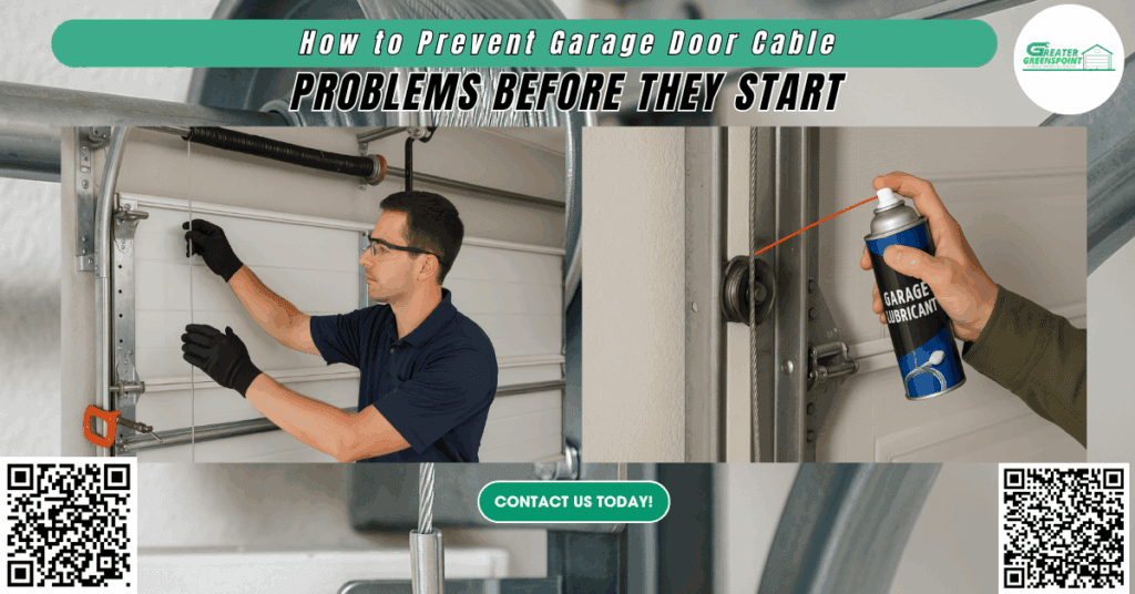 How to Prevent Garage Door Cable Problems Before They Start - Greater Greenspoint Garage Door Center Co.
