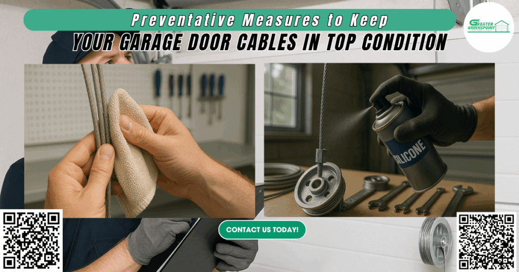 Preventative Measures to Keep Your Garage Door Cables in Top Condition - Greater Greenspoint Garage Door Center Co.