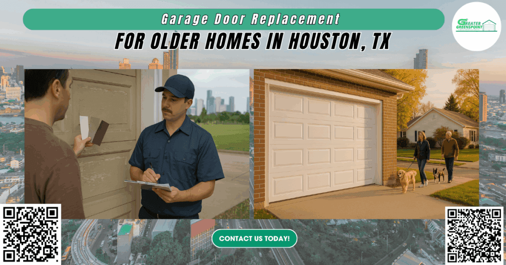 Garage Door Replacement for Older Homes in Houston, TX - Greater Greenspoint Garage Door Center Co.