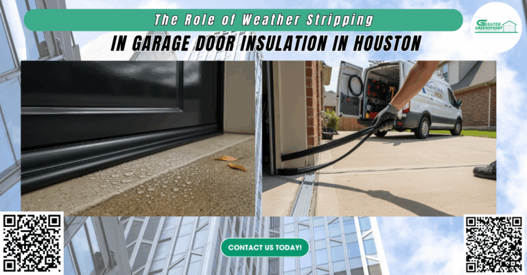 The Role of Weather Stripping in Garage Door Insulation in Houston - Greater Greenspoint Garage Door Center Co.