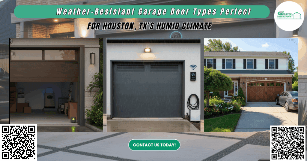 Weather-Resistant Garage Door Types Perfect for Houston, TX’s Humid Climate - Greater Greenspoint Garage Door Center Co.