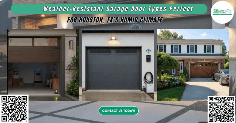 Weather-Resistant Garage Door Types Perfect for Houston, TX’s Humid Climate - Greater Greenspoint Garage Door Center Co.