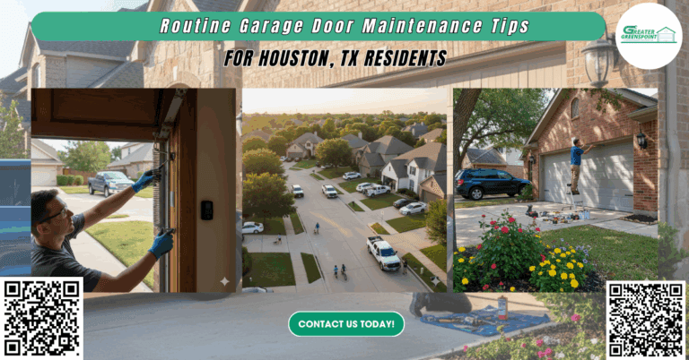 Routine Garage Door Maintenance Tips for Houston, TX Residents - Greater Greenspoint Garage Door Center Co.